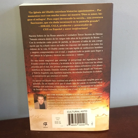 BOOK: La Iglesias Del Diablo by Hector Manuel Castro - Picture 2 of 7